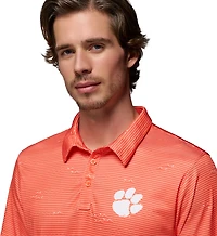 Columbia Sportswear Men's Clemson University CLG Super Terminal Tackle Polo Shirt