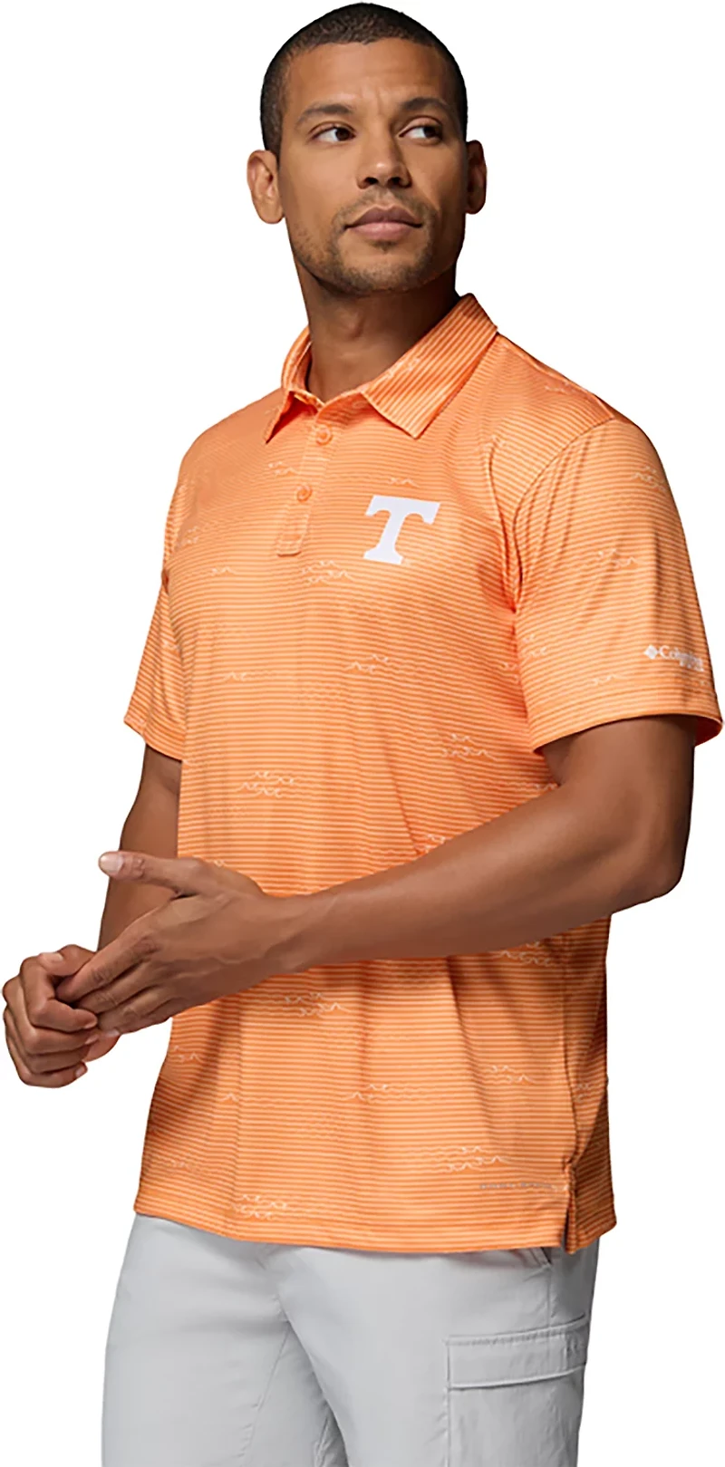 Columbia Sportswear Men's University of Tennessee CLG Super Terminal Tackle Polo Shirt