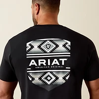 Ariat Men's Canyon Aztec Shield Graphic T-shirt