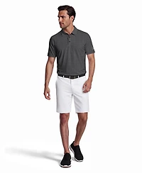 PGA Tour Men's Short Sleeve Confetti Geo Printed Polo