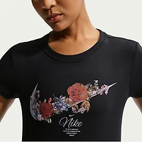 Nike Women's Sportswear Chill Knit Slim Cropped Graphic T-shirt