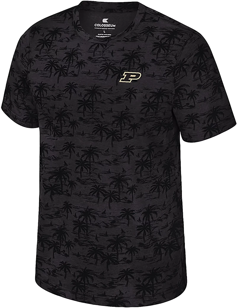 Colosseum Athletics Men's Purdue University Fremen Palm T-shirt