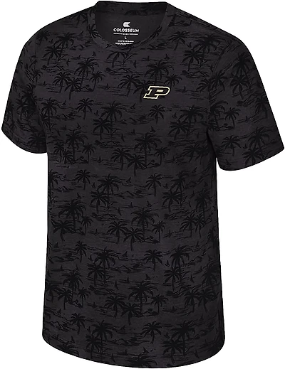 Colosseum Athletics Men's Purdue University Fremen Palm T-shirt