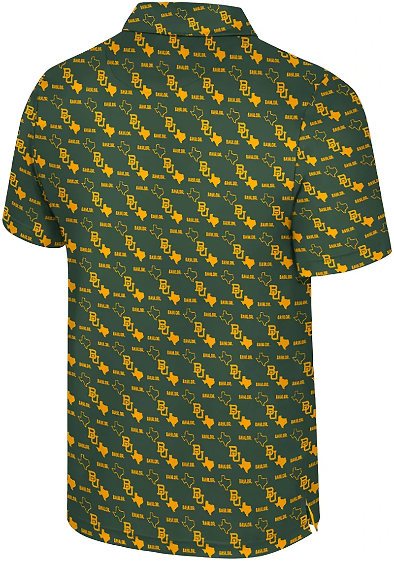 Colosseum Athletics Men's Baylor University Truthsayer Polo Shirt