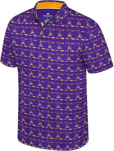 Colosseum Athletics Men's East Carolina University Truthsayer Polo Shirt
