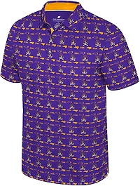 Colosseum Athletics Men's East Carolina University Truthsayer Polo Shirt