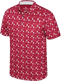 Colosseum Athletics Men's Indiana University Truthsayer Polo Shirt
