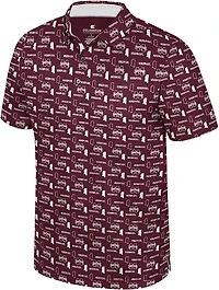 Colosseum Athletics Men's Mississippi State University Truthsayer Polo Shirt