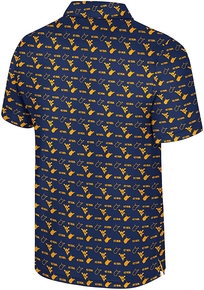 Colosseum Athletics Men's West Virginia University Truthsayer Polo Shirt