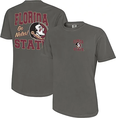 The Victory Men's Florida State University Go Noles Mascot Comfort Colors Graphic T-shirt