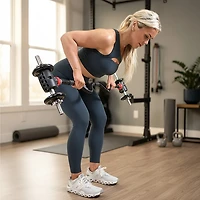 PRCTZ Modular Training Straight and Curl Barbell Converter Combo