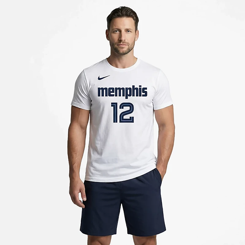 Nike Men's Memphis Grizzlies Ja Morant #12 Essentials City Edition T-shirt