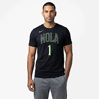 Nike Men's New Orleans Pelicans Zion Williamson #1 Essentials City Edition T-shirt