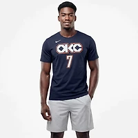 Nike Men's Oklahoma City Thunder Chet Holmgren #7 Essentials Edition T-shirt