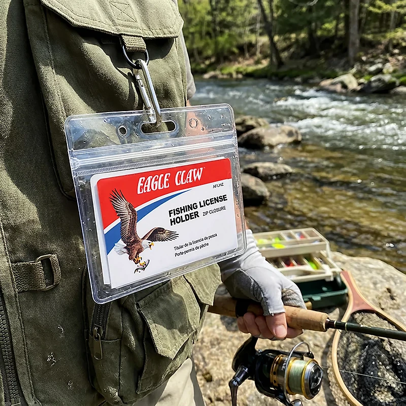 Eagle Claw Fishing License Holder