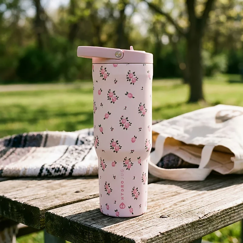 HydroJug Sport 40oz Flip Straw Water Bottle