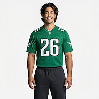 Nike Men's Eagles Saquon Barkley Alt 2 Game N&N Jersey