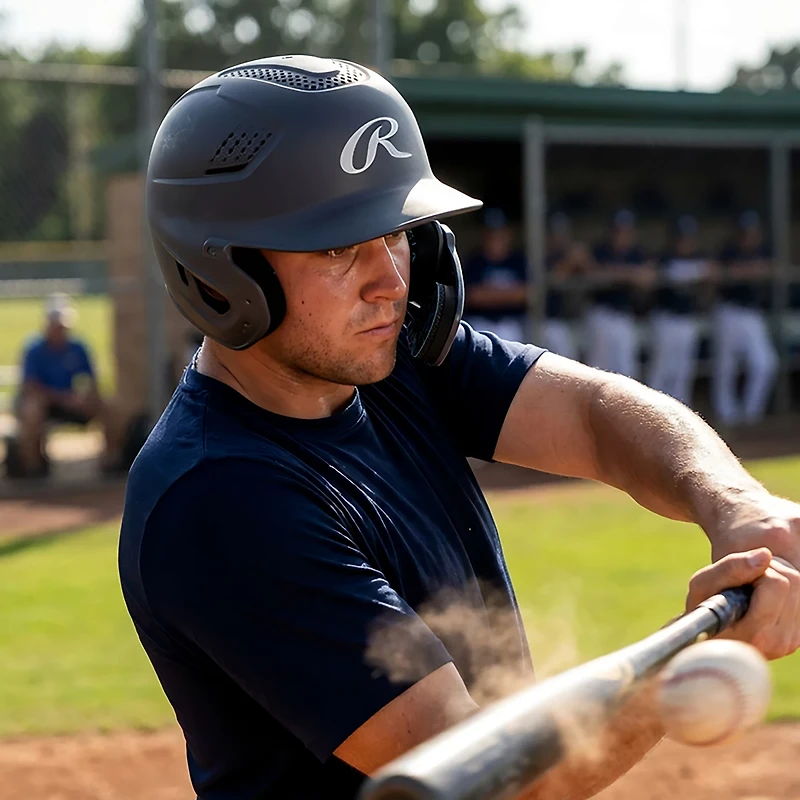 Rawlings Men's RX2 Reversible Jawguard Helmet