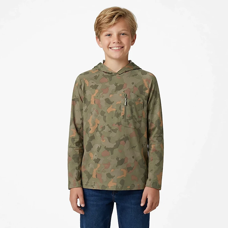 Magellan Boys' Shore & Line Camo Hoodie