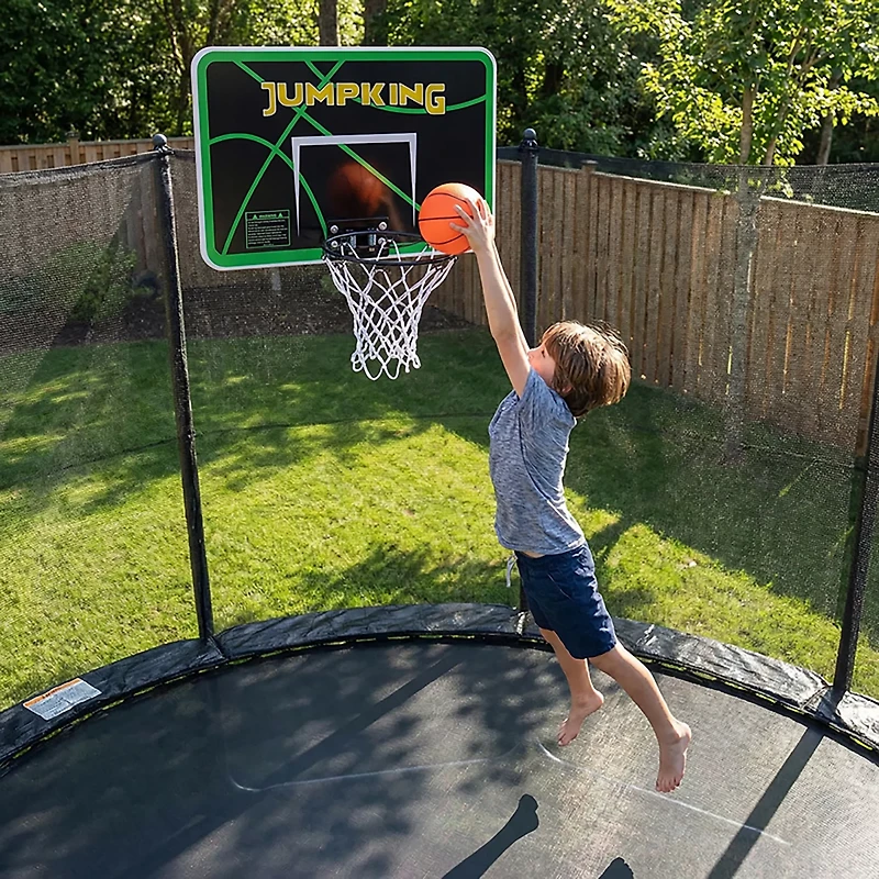 Jumpking Trampoline Basketball Hoop Set