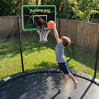 Jumpking Trampoline Basketball Hoop Set