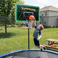 Jumpking Trampoline Basketball Hoop Set
