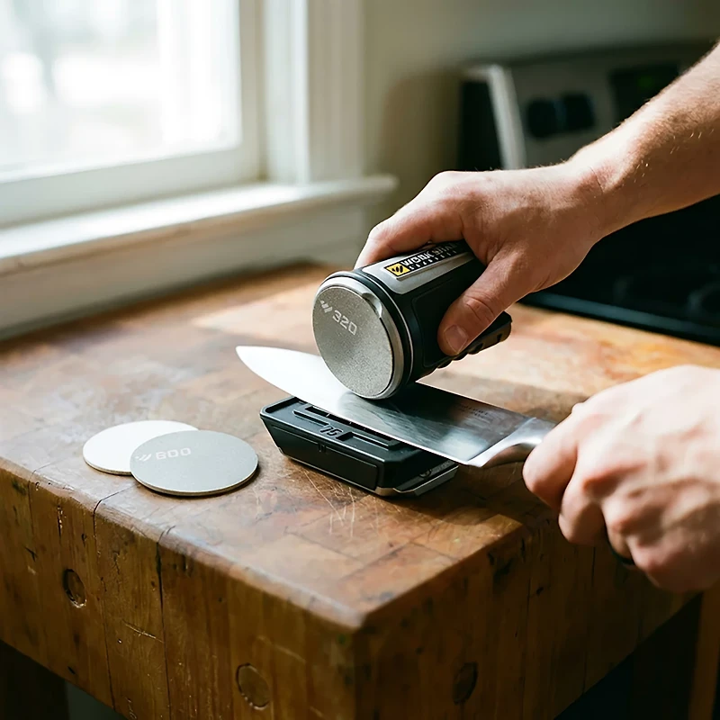 Work Sharp Kitchen Edge Rolling Knife Sharpener
