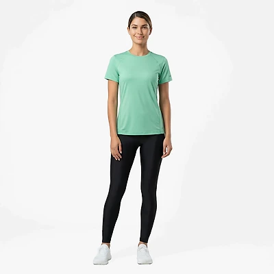 BCG Women's Run Mesh Back Short Sleeve T-shirt