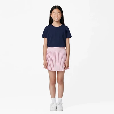 BCG Girls' Tennis Mini Pleat Swing Skort