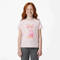 BCG Girls' Lifestyle Cotton Daisy Bunny T-shirt
