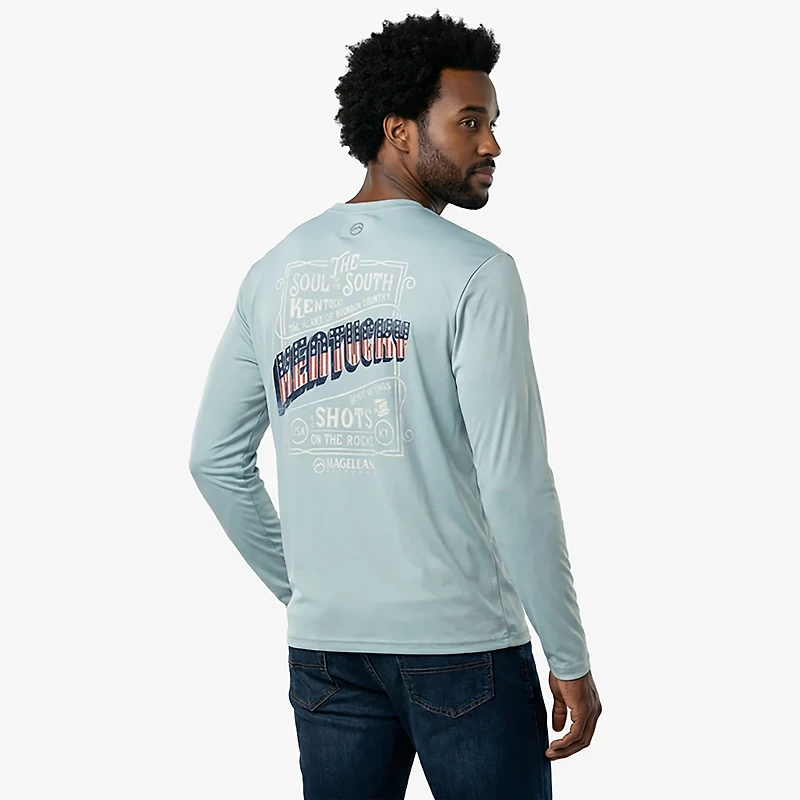 Magellan Outdoors Men's Local State Kentucky Long Sleeve Graphic T-shirt