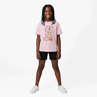 BCG Girls' Lifestyle Cotton Boxy Cowgirl Boot T-shirt