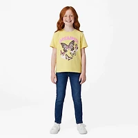 BCG Girls' Cotton Boxy Graphic T-shirt