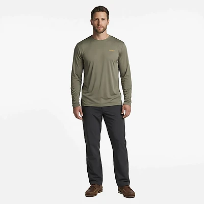 Magellan Outdoors Men's Local State Illinois Graphic Crew Long Sleeve T-shirt