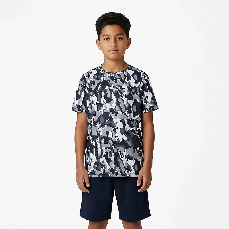 BCG Boys' Camo Print T-shirt
