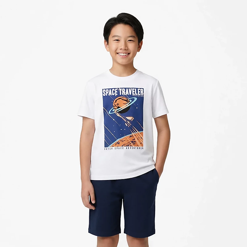 BCG Boys' Cotton GFX T-shirt