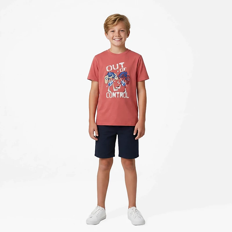 BCG Boys' Cotton GFX T-shirt