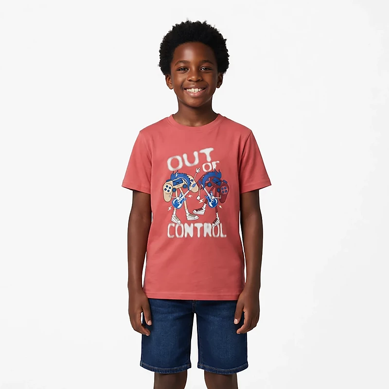 BCG Boys' Cotton GFX T-shirt