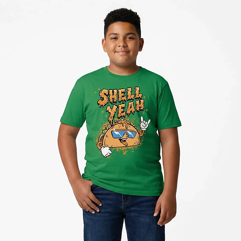 BCG Boys’ Shell Yeah T-Shirt