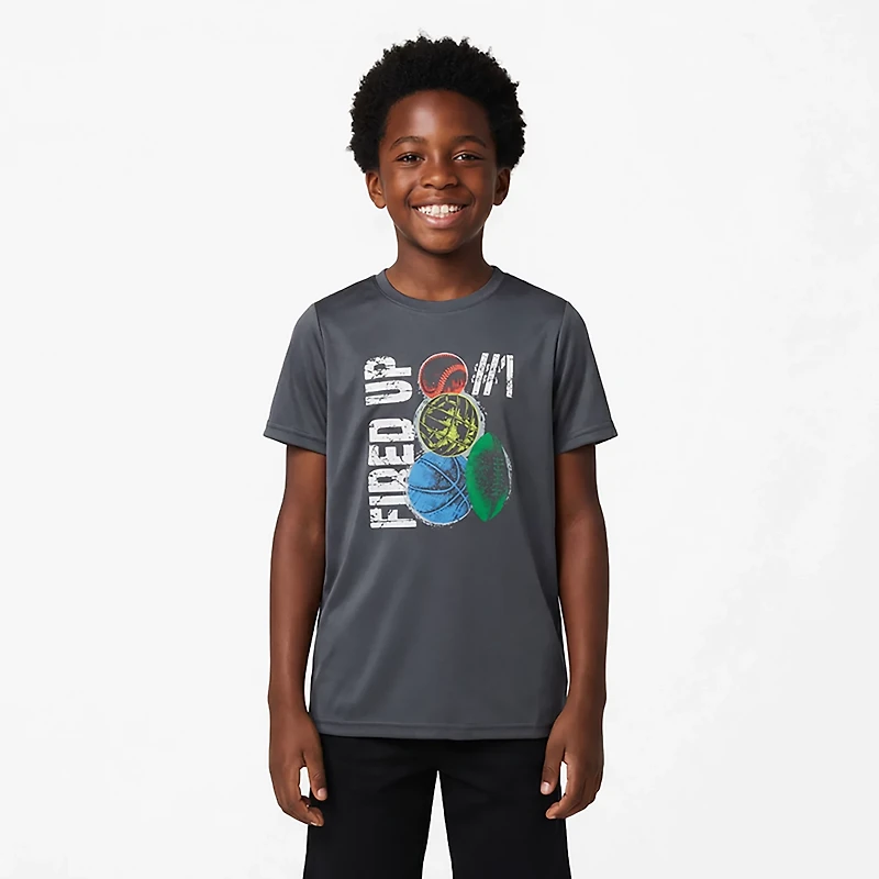 BCG Boys' Turbo GFX T-shirt