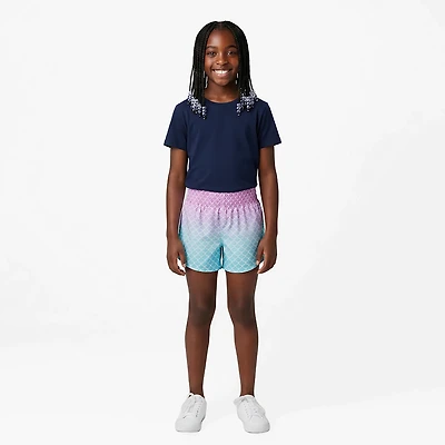 O'Rageous Girls' Mermaid Printed Flowy Boardshort