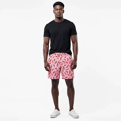 O'Rageous Men's Chili Printed Volley Swim Shorts 6 in.