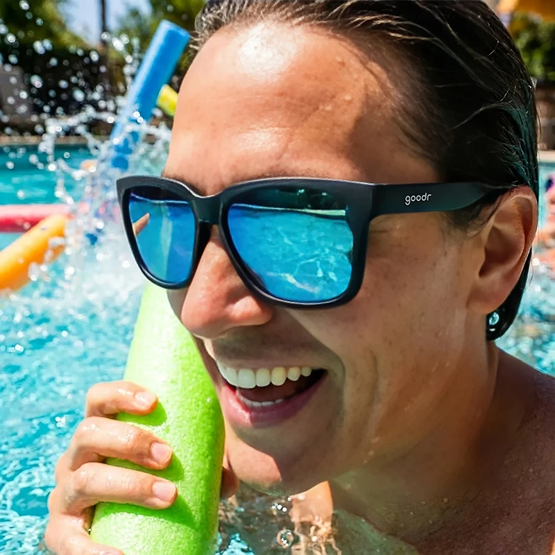 goodr Adults' Tidal G Pool Noodle Battle Hero Polarized Sunglasses