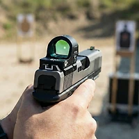 Viridian RFX35 1 x 22 mm Micro Green Dot Reflex Sight with RMR Footprint
