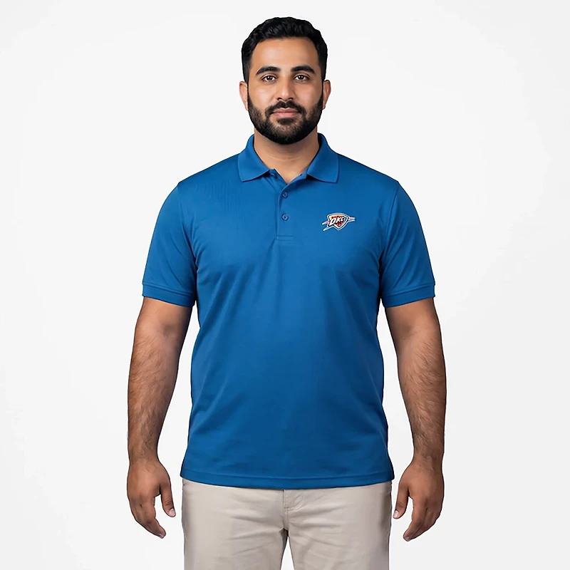 Antigua Men's Oklahoma City Thunder Legacy Pique Polo Shirt