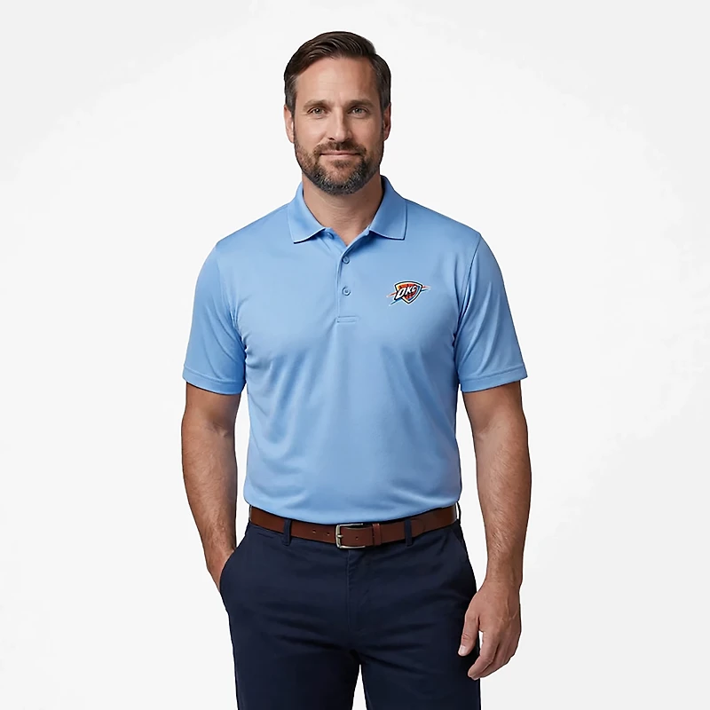 Antigua Men's Oklahoma City Thunder Legacy Pique Polo Shirt
