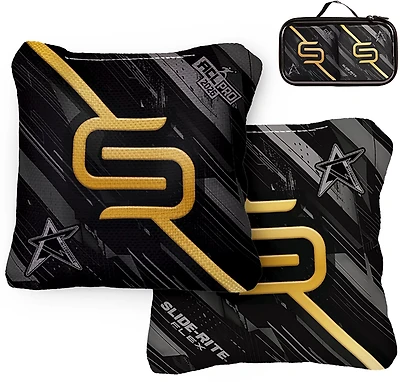American Cornhole League Pro Gold Slide Rite Flex Cornhole Bags
