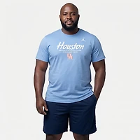 Jordan Men’s University of Houston Blue Out Athletics Dri-FIT Cotton T-shirt