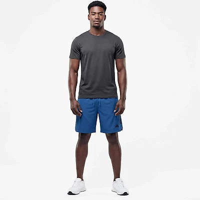 adidas Men's D4T Power 3 Stripes Shorts 5 in.