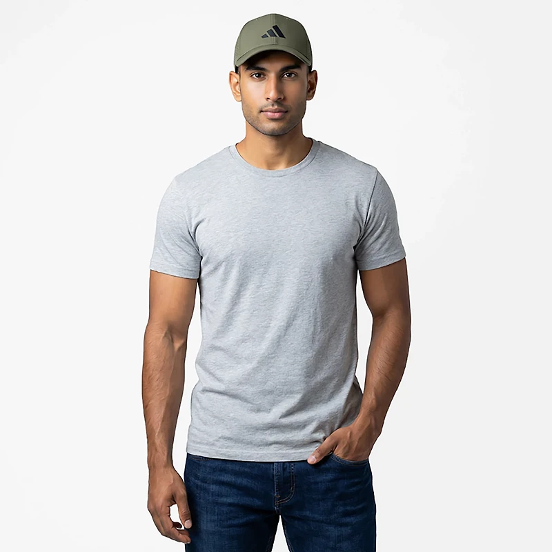 adidas Men's Gameday 5 Stretch Fit Perforated Hat